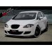 Накладка сплиттер на передний бампер на Seat Leon II